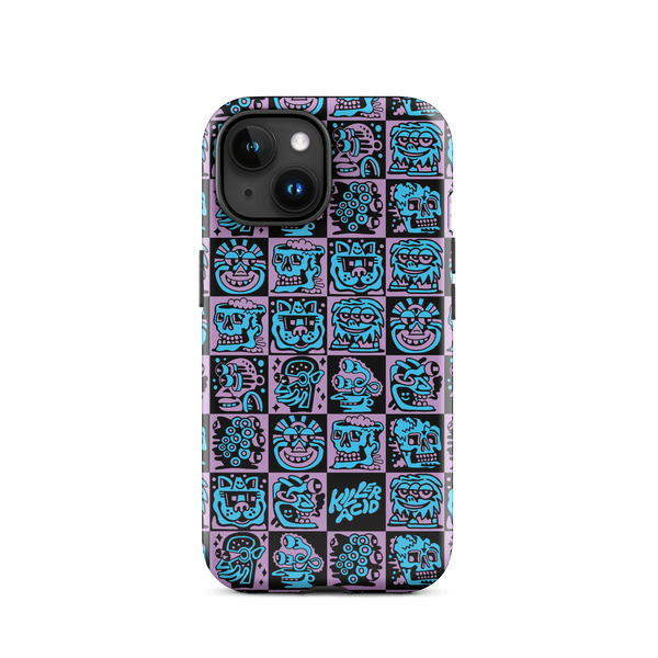 Blue Heads iPhone Case - killeracid.com
