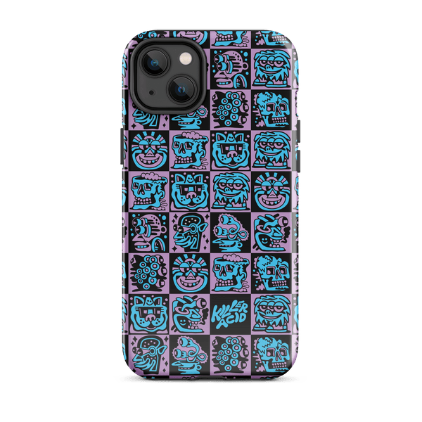 Blue Heads iPhone Case - killeracid.com