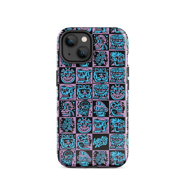 Blue Heads iPhone Case - killeracid.com