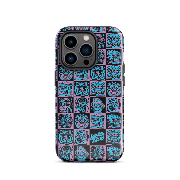 Blue Heads iPhone Case - killeracid.com