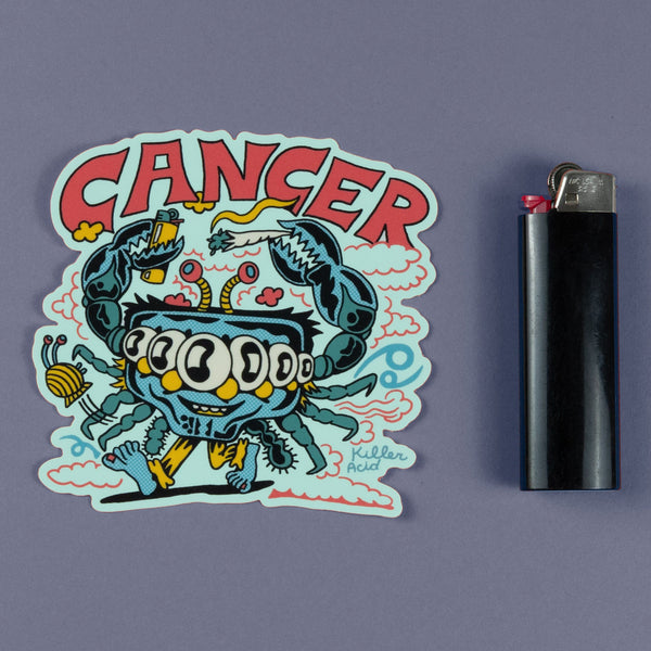 Cancer Sticker - Stickers - killeracid.com