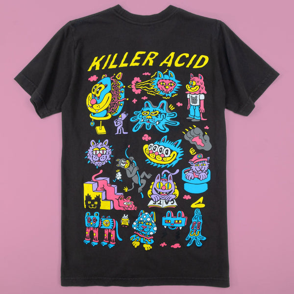 Cosmic Cats T-Shirt - T-Shirts - killeracid.com