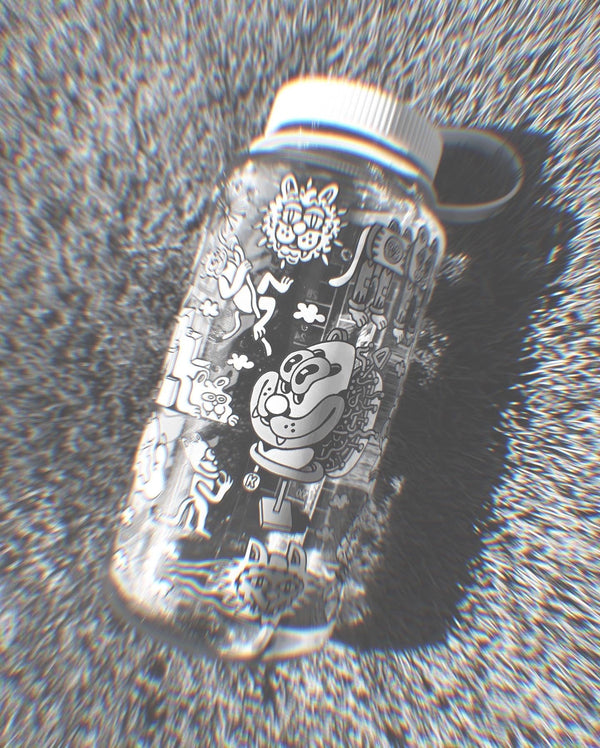 Cosmic Cats Water Bottle - Accessories - killeracid.com