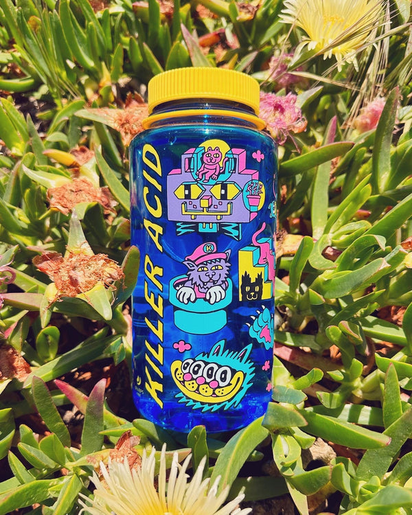 Cosmic Cats Water Bottle - Accessories - killeracid.com