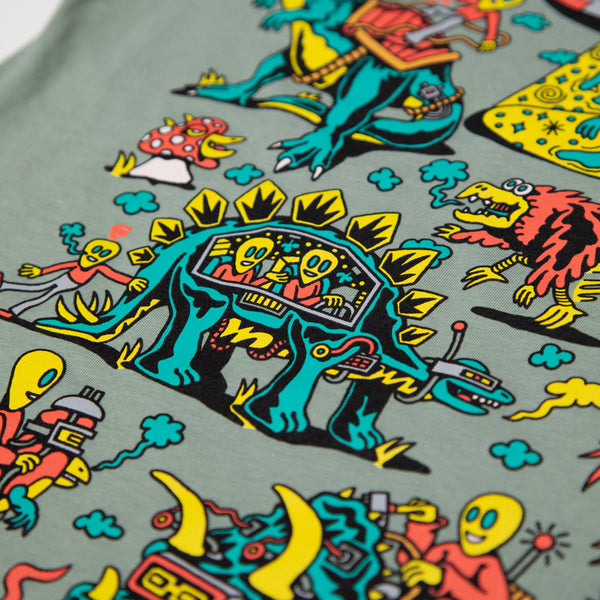 Cretaceous Cosmonauts T-Shirt - T-Shirts - killeracid.com