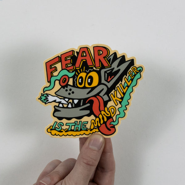 Fear is the Mind Killer Sticker - Stickers - killeracid.com