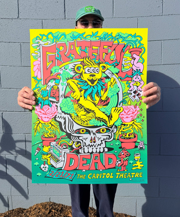 Grateful Dead Screen Print - Posters & Prints - killeracid.com