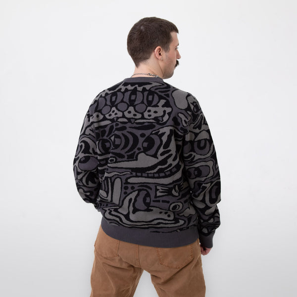 Jungle Vibes Knit Sweater - Long Sleeves - killeracid.com