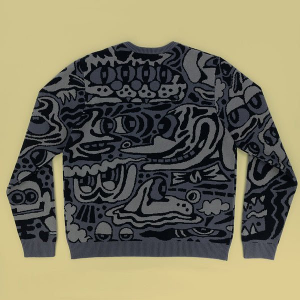 Jungle Vibes Knit Sweater - Long Sleeves - killeracid.com