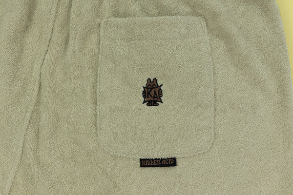 Killer Acid Beige Terry Shorts - Shorts - killeracid.com