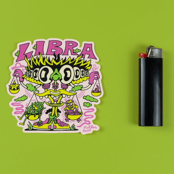 Libra Sticker - Stickers - killeracid.com