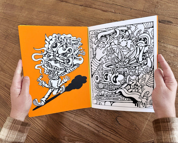 Microdose Coloring Book - Books - killeracid.com