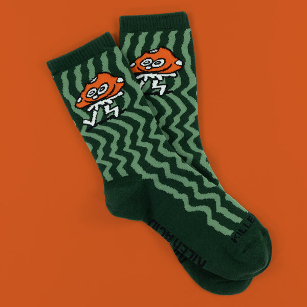 Mushroom Guy Socks - Socks - killeracid.com