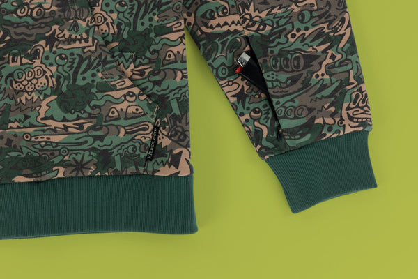 Mutated Camo Hoodie - Hoodies - killeracid.com