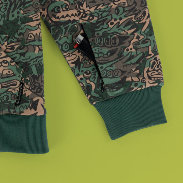 Mutated Camo Hoodie - Hoodies - killeracid.com