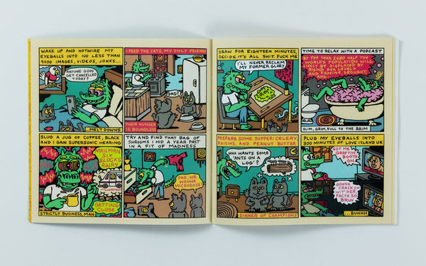 Not My Day to Care Zine - Books - killeracid.com