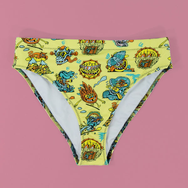 Orange Sunshine Bikini - Swimwear - killeracid.com