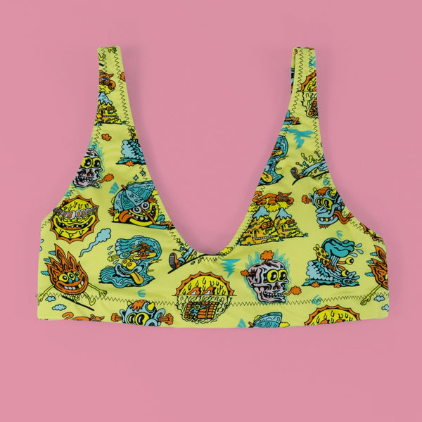 Orange Sunshine Bikini - Swimwear - killeracid.com