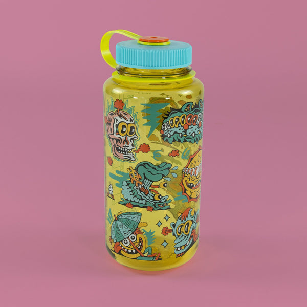 Orange Sunshine Water Bottle - Accessories - killeracid.com