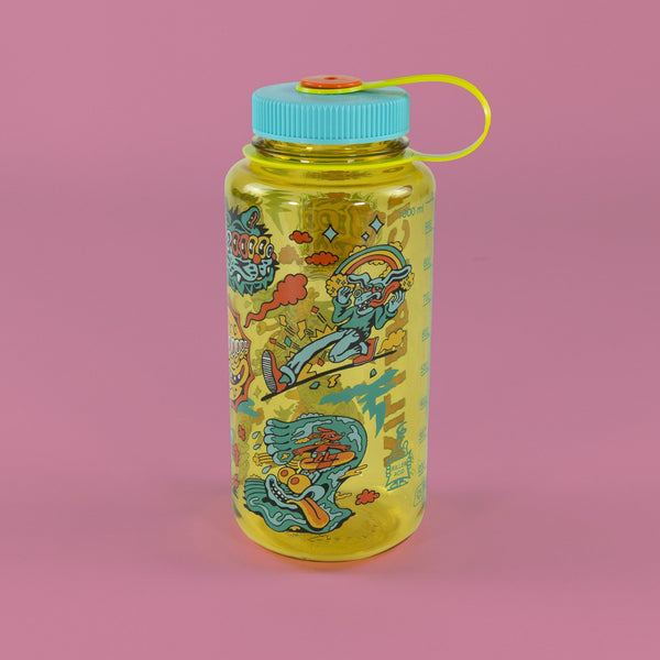 Orange Sunshine Water Bottle - Accessories - killeracid.com