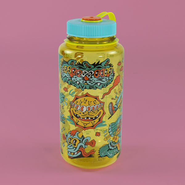 Orange Sunshine Water Bottle - Accessories - killeracid.com