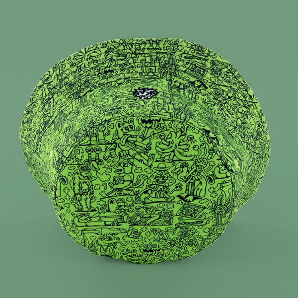 Party Animals Reversible Bucket Hat - Hats - killeracid.com