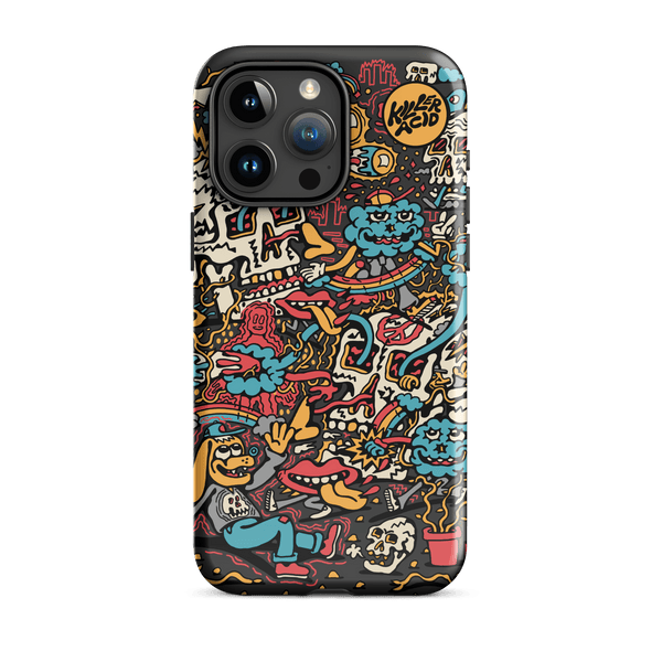 Peace Skulls iPhone Case - Accessories - killeracid.com