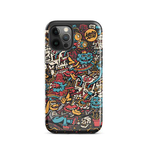 Peace Skulls iPhone Case - Accessories - killeracid.com