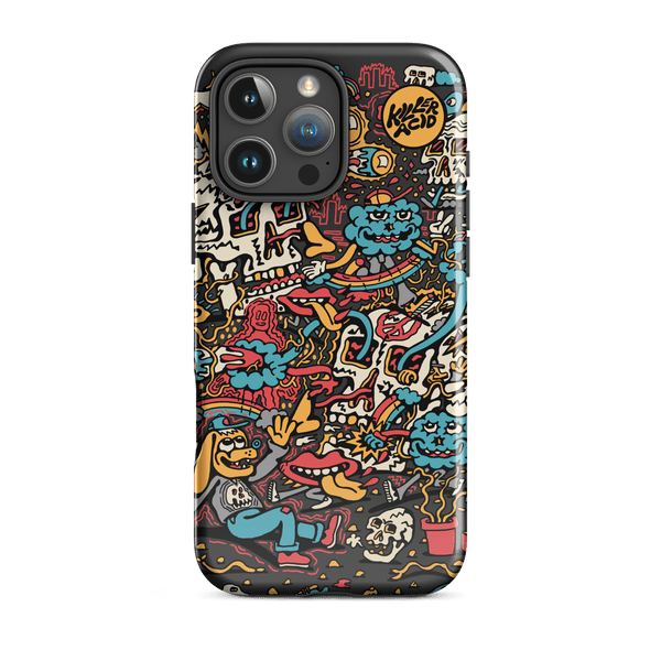 Peace Skulls iPhone Case - Accessories - killeracid.com