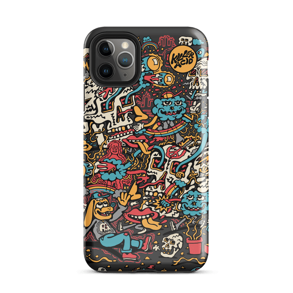 Peace Skulls iPhone Case - Accessories - killeracid.com