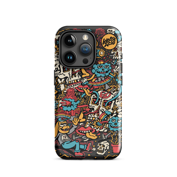 Peace Skulls iPhone Case - Accessories - killeracid.com