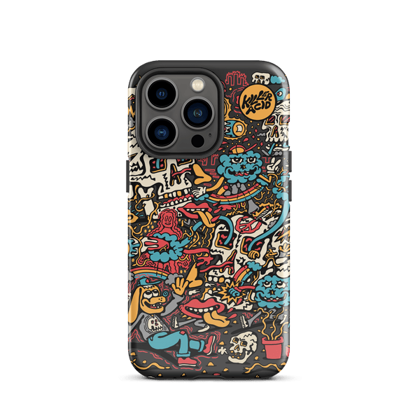 Peace Skulls iPhone Case - Accessories - killeracid.com