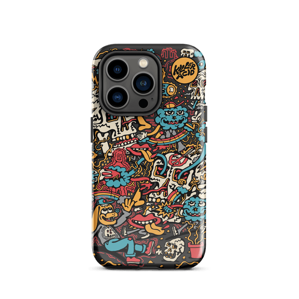 Peace Skulls iPhone Case - Accessories - killeracid.com