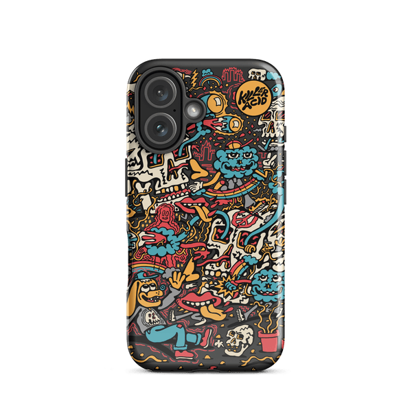 Peace Skulls iPhone Case - Accessories - killeracid.com