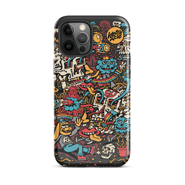 Peace Skulls iPhone Case - Accessories - killeracid.com