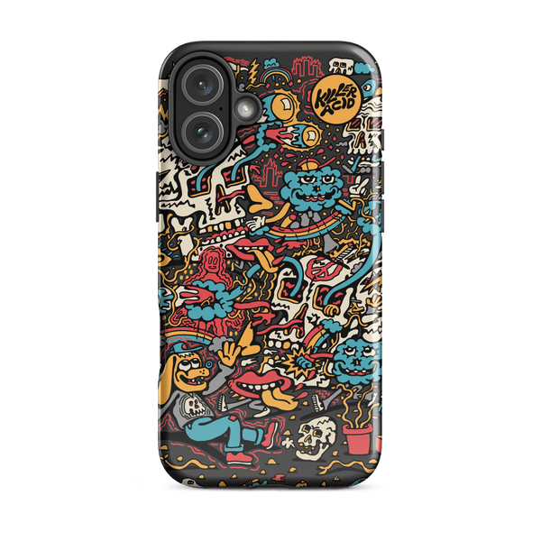 Peace Skulls iPhone Case - Accessories - killeracid.com