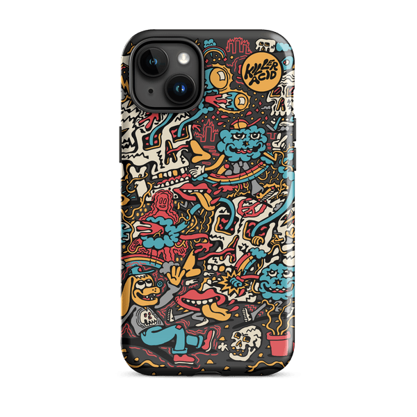 Peace Skulls iPhone Case - Accessories - killeracid.com