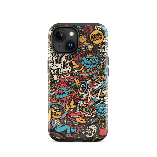 Peace Skulls iPhone Case - Accessories - killeracid.com