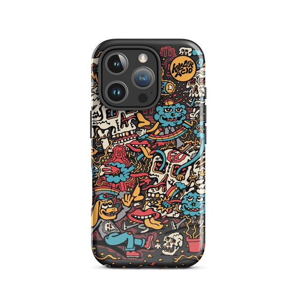 Peace Skulls iPhone Case - Accessories - killeracid.com