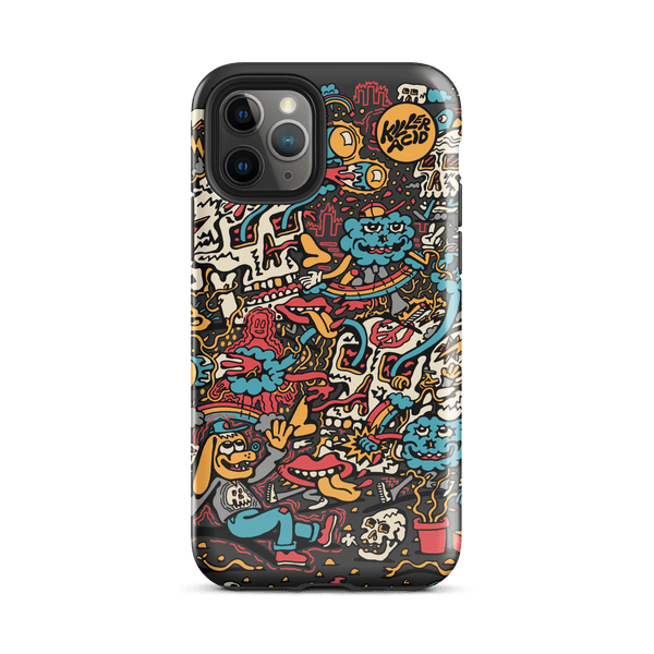 Peace Skulls iPhone Case - Accessories - killeracid.com