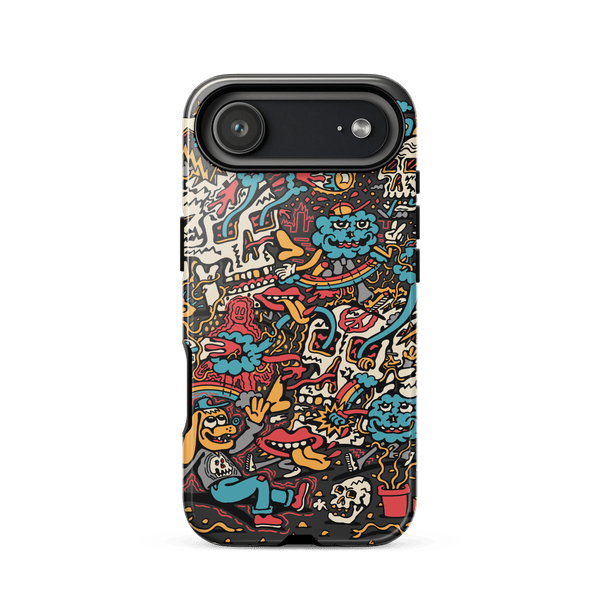 Peace Skulls iPhone Case - Accessories - killeracid.com