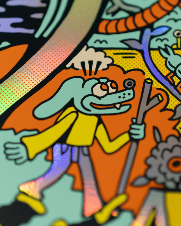 Phish Hollywood Bowl Concert Foil Poster - Posters & Prints - killeracid.com