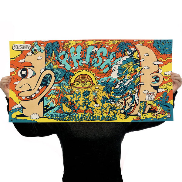 Phish Hollywood Bowl Concert Poster - Posters & Prints - killeracid.com