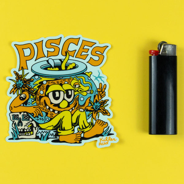 Pisces Sticker - Stickers - killeracid.com