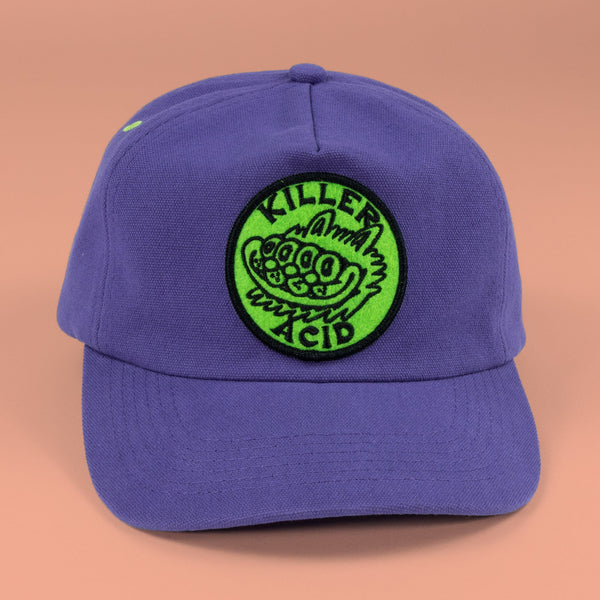 Purple Cat Logo Hat - Hats - killeracid.com