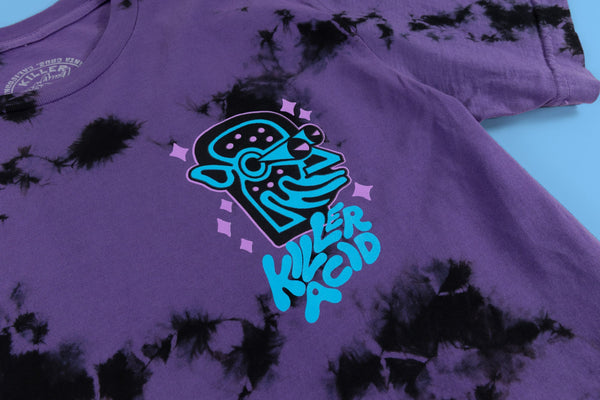 Purple Heads Deluxe Crystal Wash T-Shirt - T-Shirts - killeracid.com