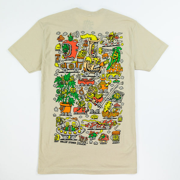 Rollin' Stoned T-Shirt - T-Shirts - killeracid.com