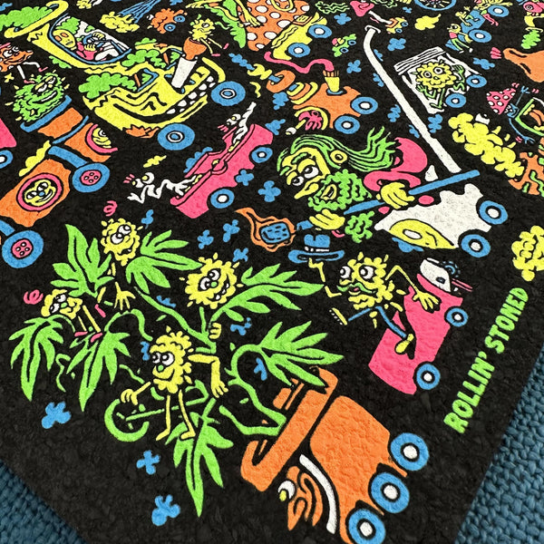 Rollin' Stoned XXL Dab Mat - Dab Mats - killeracid.com