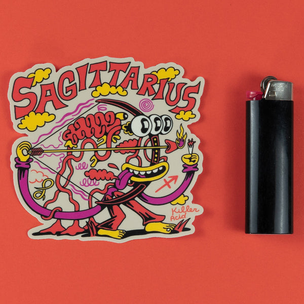 Sagittarius Sticker - Stickers - killeracid.com