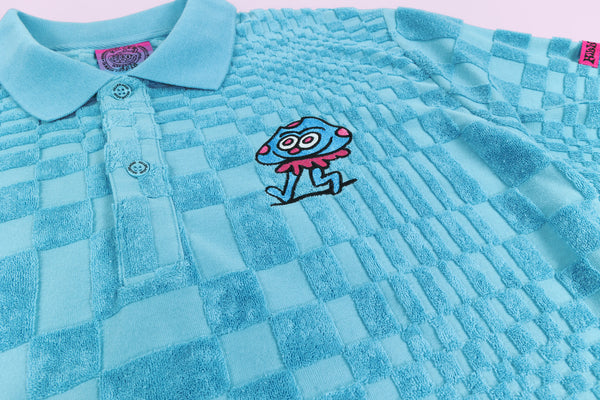 Blue Shroom Polo Shirt